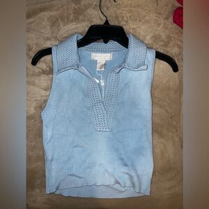 Caroline Constas Light Blue Brand New Top